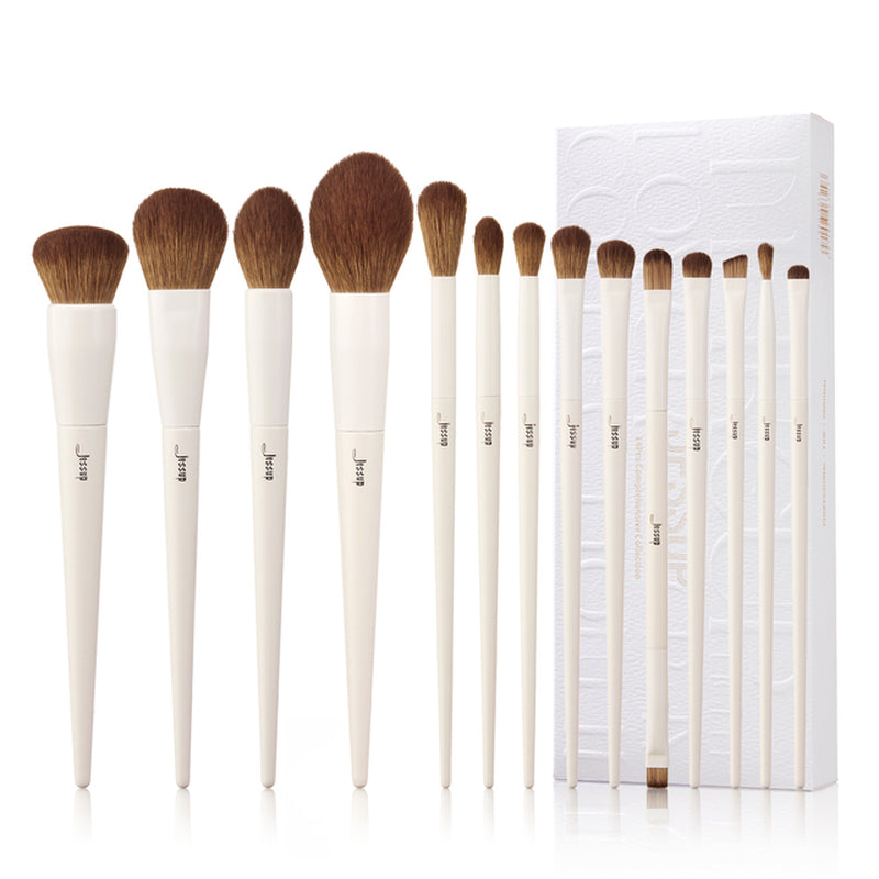 Makeup Brushes 10-14Pc Makeup Brush Set Synthetic Foundation Brush Powder