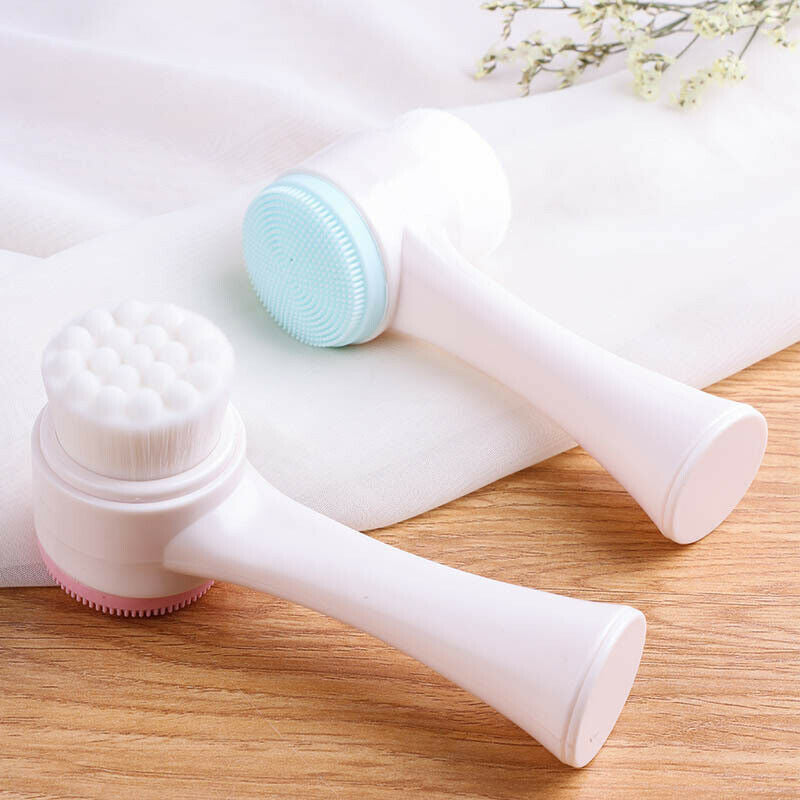 Skin Care Facial Cleansing Brushes 2In1 Facial Massage Brush